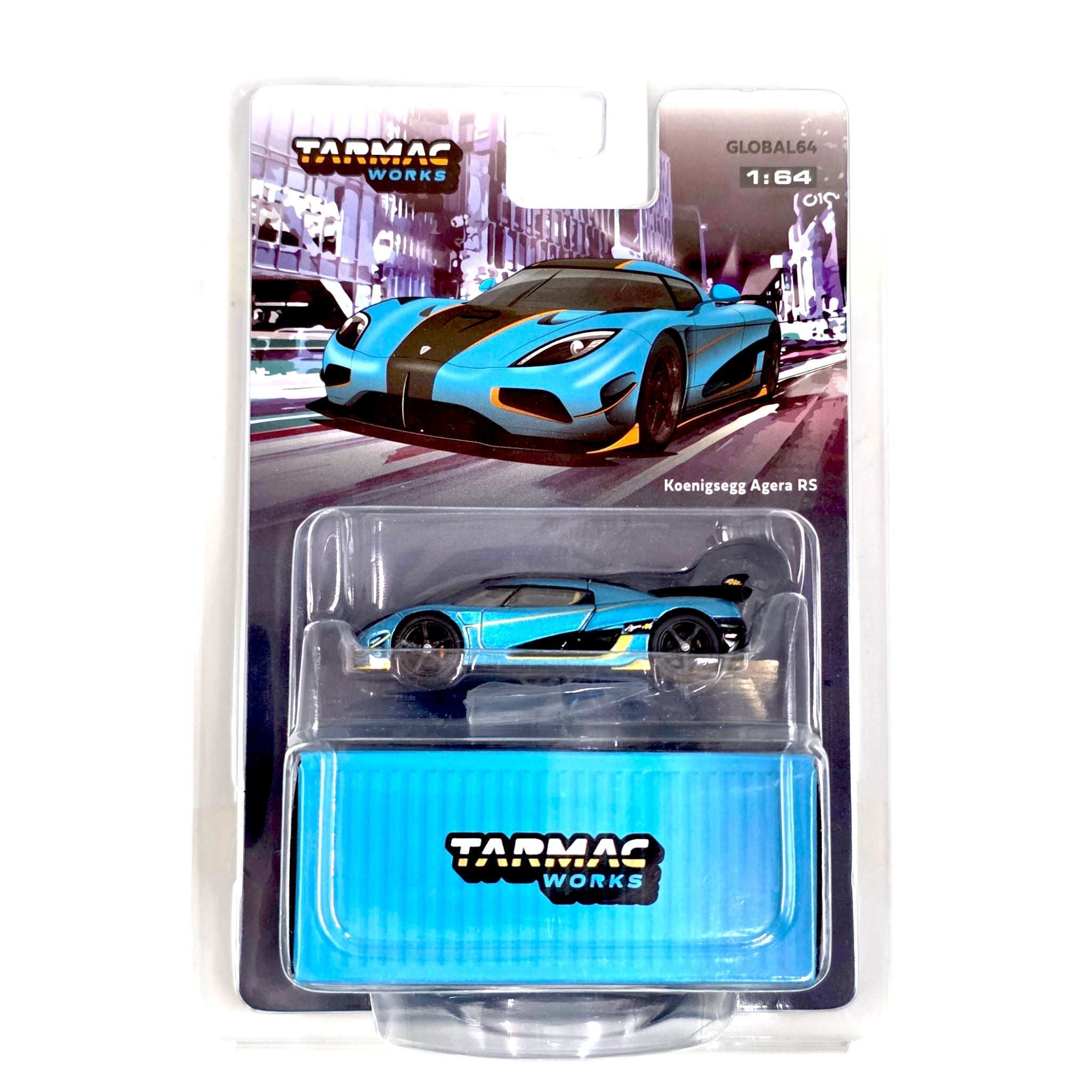 Tarmac Works - Koenigsegg Agera RS Turquoise Blue - 2020 Global64