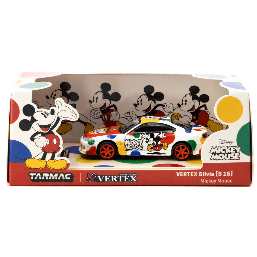 Tarmac Works - VERTEX Silvia (S15) Mickey Mouse - Global64 Series