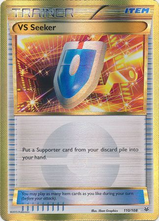 Pokemon - VS Seeker - 110/108 - Secret Rare - XY: Roaring Skies Series