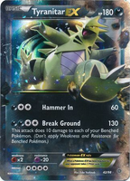 Pokemon - Tyranitar EX - 42/98 - Ultra Rare - XY: Ancient Origins Series