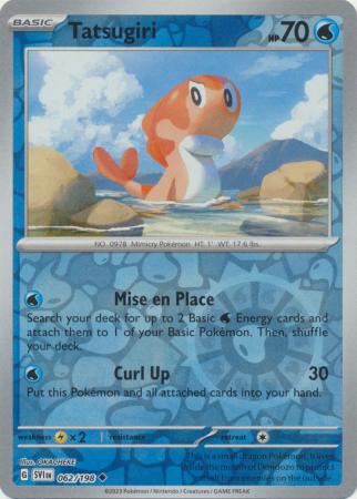 Pokemon - Tatsugiri - 062/198 - Uncommon Reverse Holo - Scarlet & Violet (Base Set) Series