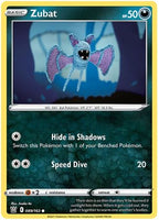 Pokemon - Zubat - 089/163 - Common - Sword & Shield: Battle Styles Singles