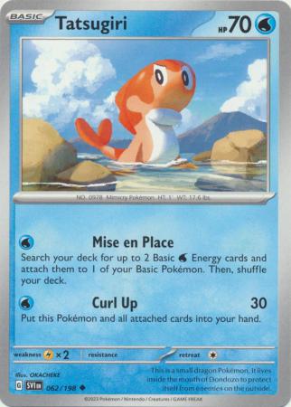 Pokemon - Tatsugiri - 062/198 - Uncommon - Scarlet & Violet (Base Set) Series