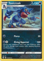 Pokemon - Toxicroak - 110/195 - Uncommon - Sword & Shield: Silver Tempest Series