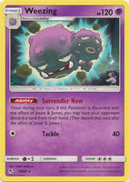 Pokemon - Weezing - 29/68 - Rare - Hidden Fates Series