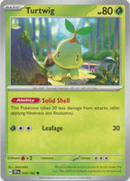 Pokemon - Turtwig - 010/162 - Common - Scarlet & Violet: Temporal Forces Singles