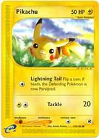 Pokemon - Pikachu - 124/165 - Common - Expedition Series