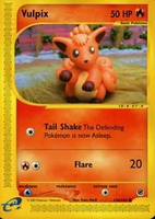 Pokemon - Vulpix - 136/165 - Common - Expedition Series