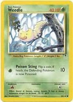 Pokemon - Weedle - 99/110 - Common - Legendary Collection Series