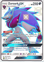 Pokemon - Zoroark GX - 77a/73 - Shiny Promo - Pokemon Sun & Moon Promos