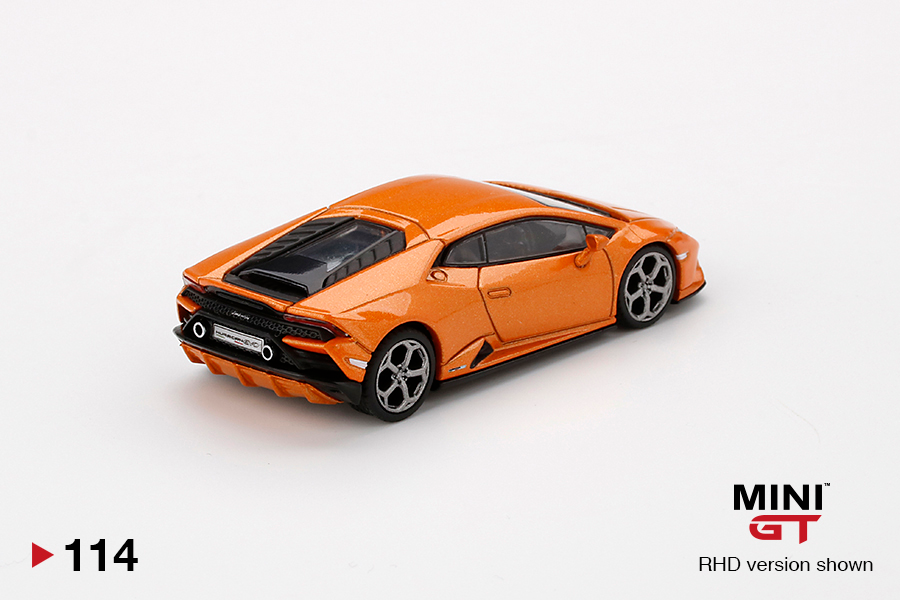 Mini GT - Lamborghini Huracán EVO - Arancio Borealis