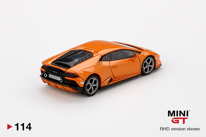 Mini GT - Lamborghini Huracán EVO - Arancio Borealis