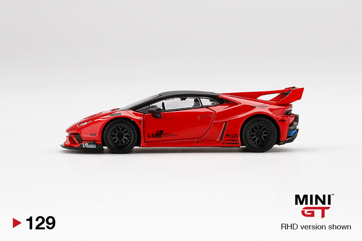 Mini GT - LB★WORKS Lamborghini Huracan GT - Rosso Mars