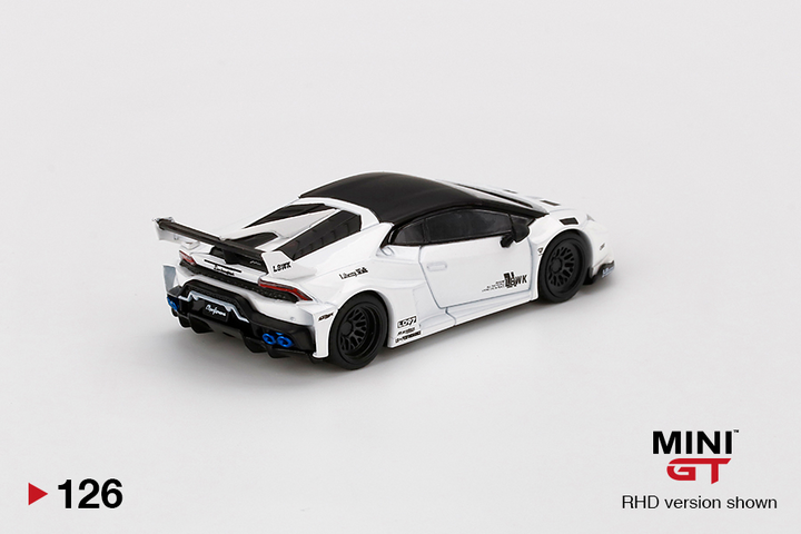 Mini GT - LB★WORKS Lamborghini Huracan GT - White