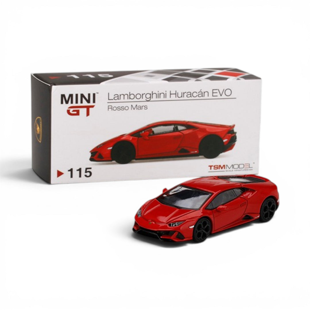 Mini GT - Lamborghini Huracán EVO - Rosso Mars