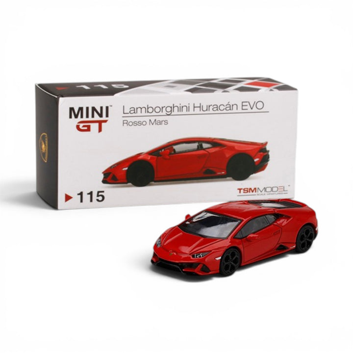 Mini GT - Lamborghini Huracán EVO - Rosso Mars