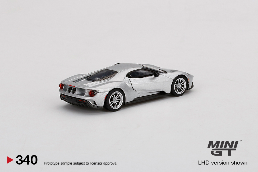 Mini GT - Ford GT - Ingot Silver