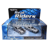 Hot Wheels - '70 Challenger & '06 Challenger Concept - 2007 Real Riders Series 2-Pack