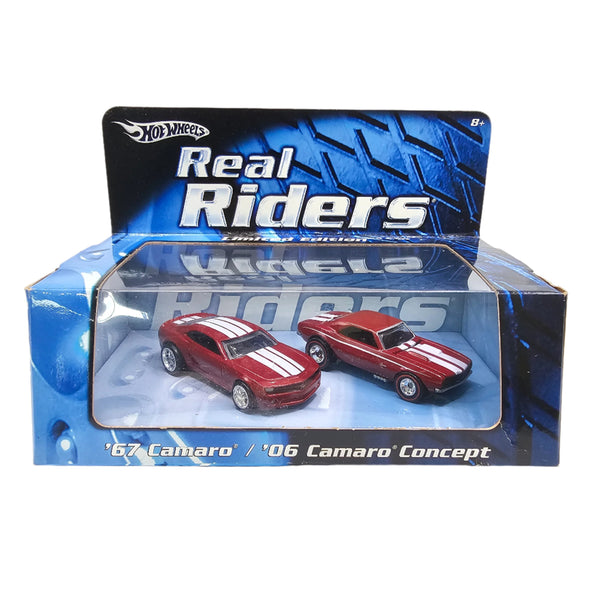 Hot Wheels - '67 Camaro & '06 Camaro Concept - 2007 Real Riders Series 2-Pack