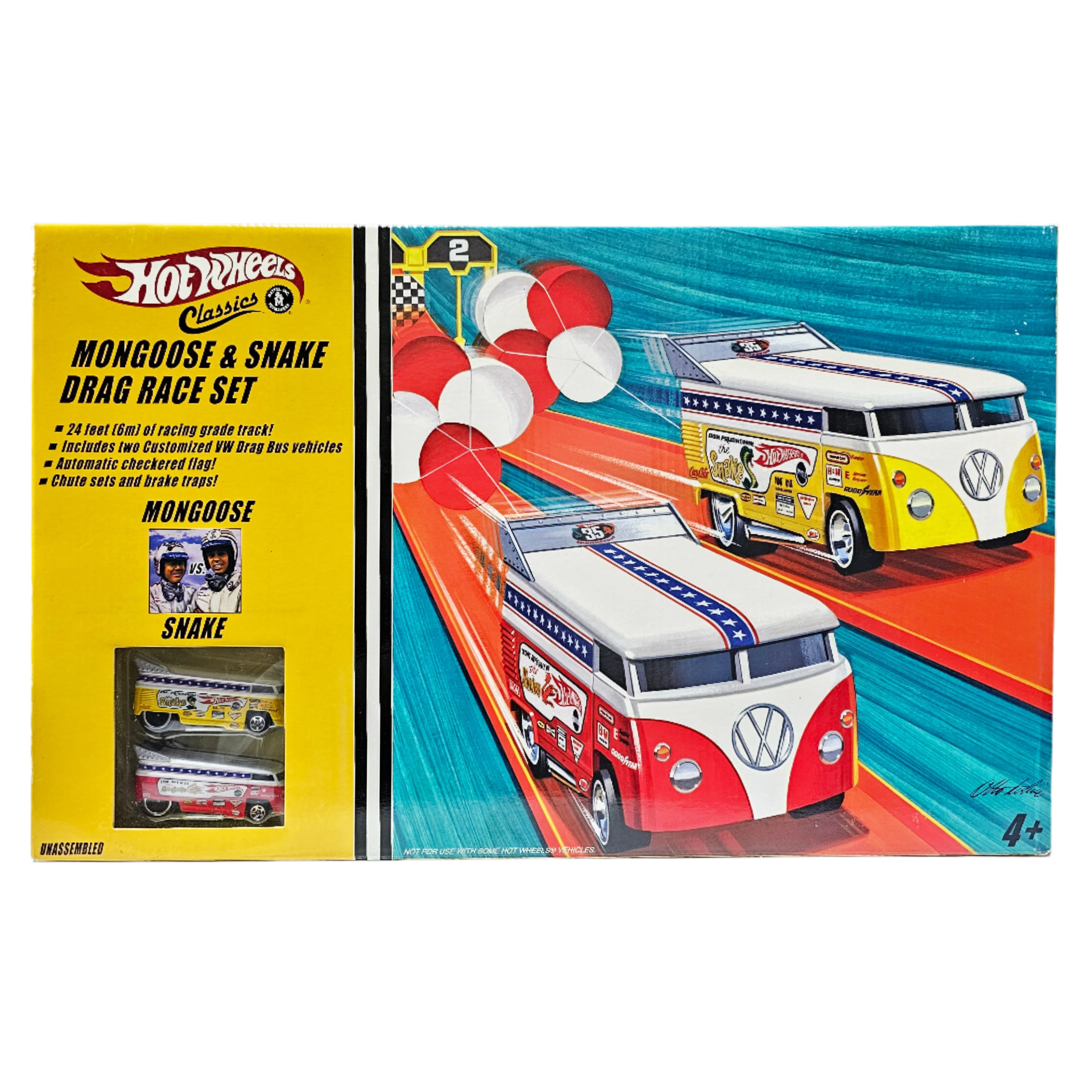 Hot wheels mongoose and snake drag race set shop