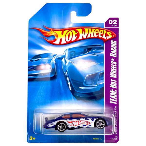 Hot Wheels - Dodge Charger Stock Car - 2008 *Card Variation*