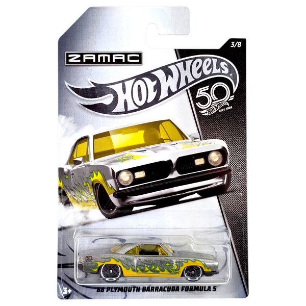 Hot Wheels - '68 Plymouth Barracuda Formula S - 2018 50th Zamac Series