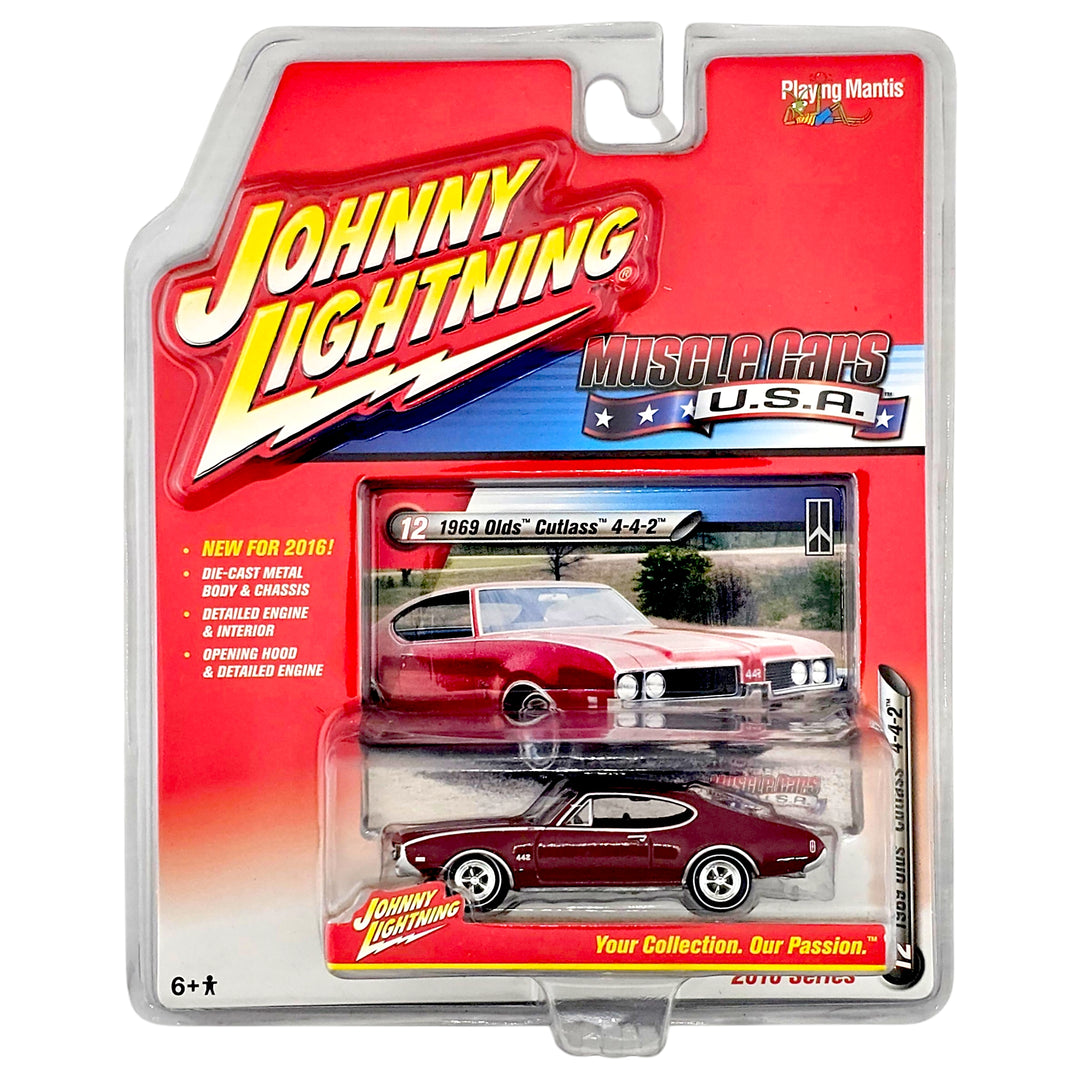 Johnny Lightning - 1969 Oldsmobile Cutlass 442 - 2016 Muscle Cars Series