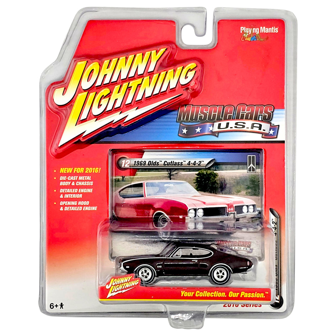 Johnny Lightning - 1969 Oldsmobile Cutlass 442 - 2016 Muscle Cars Series