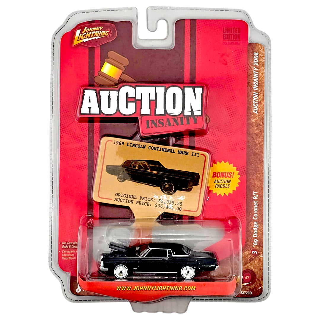 Johnny Lightning - 1969 Lincoln Continental Mark III - 2008 Auction Insanity Series