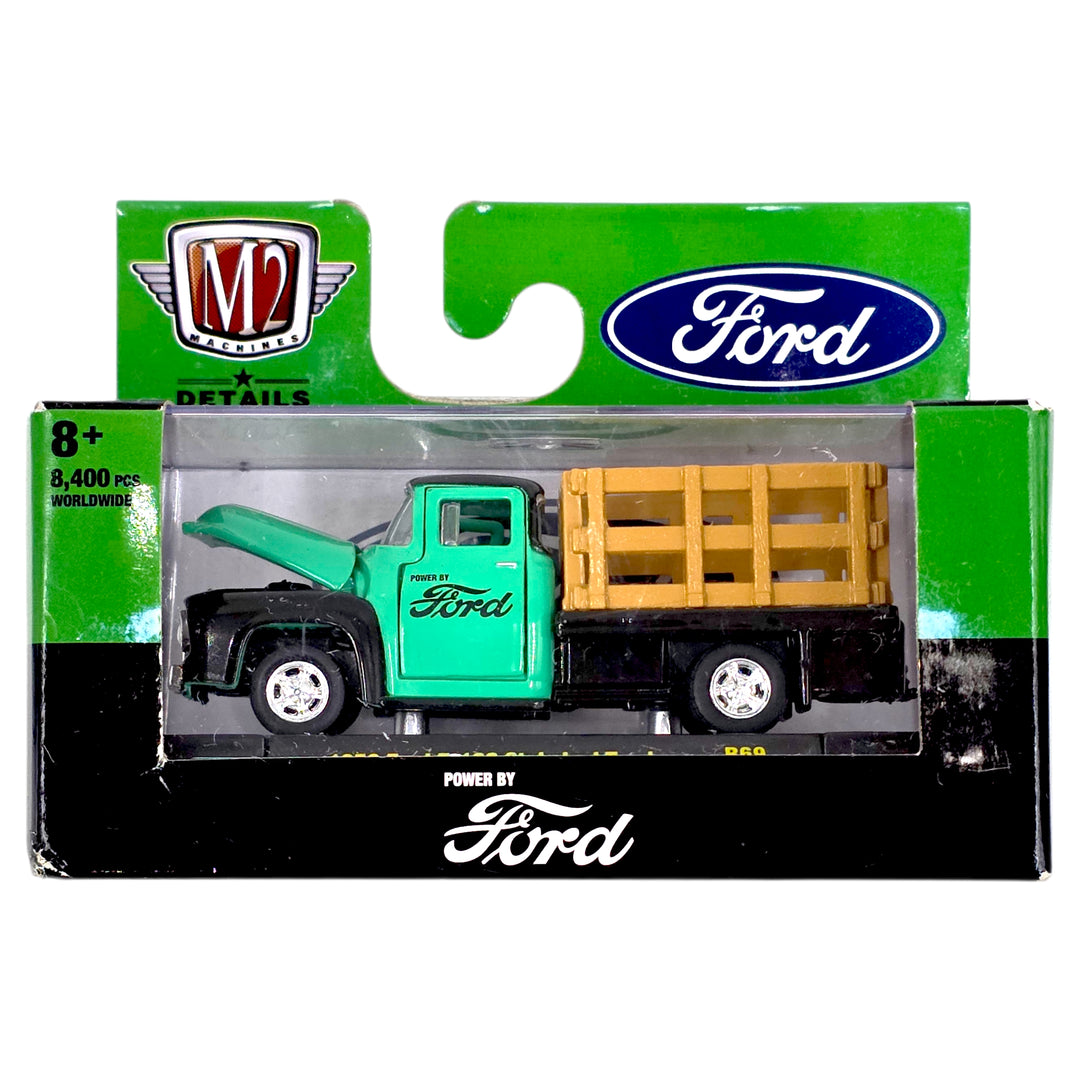 M2 Machines - 1956 Ford Stakebed Truck - 2021 Auto-Thentics Series