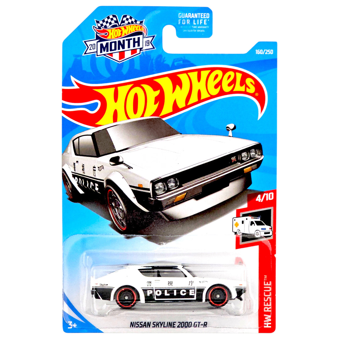 Hot Wheels - Nissan Skyline 2000 GT-R - 2019