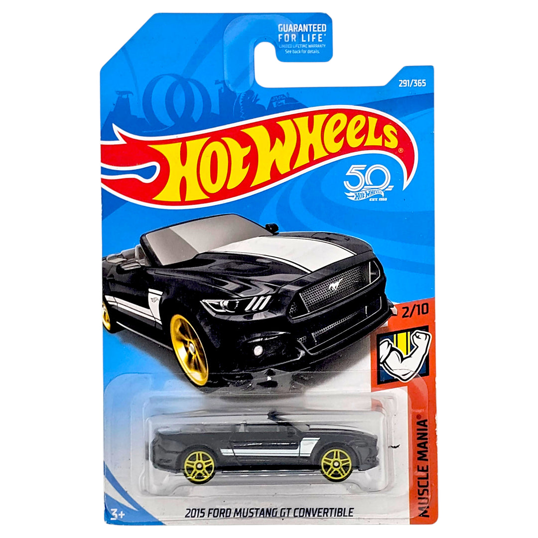 Hot Wheels - 2015 Ford Mustang GT Convertible - 2018