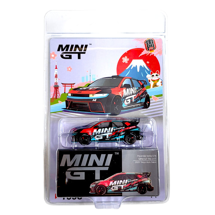 Mini GT - Hyundai Ioniq 5N MINI GT RS-01T 2025 Tokyo Auto Salon- Black