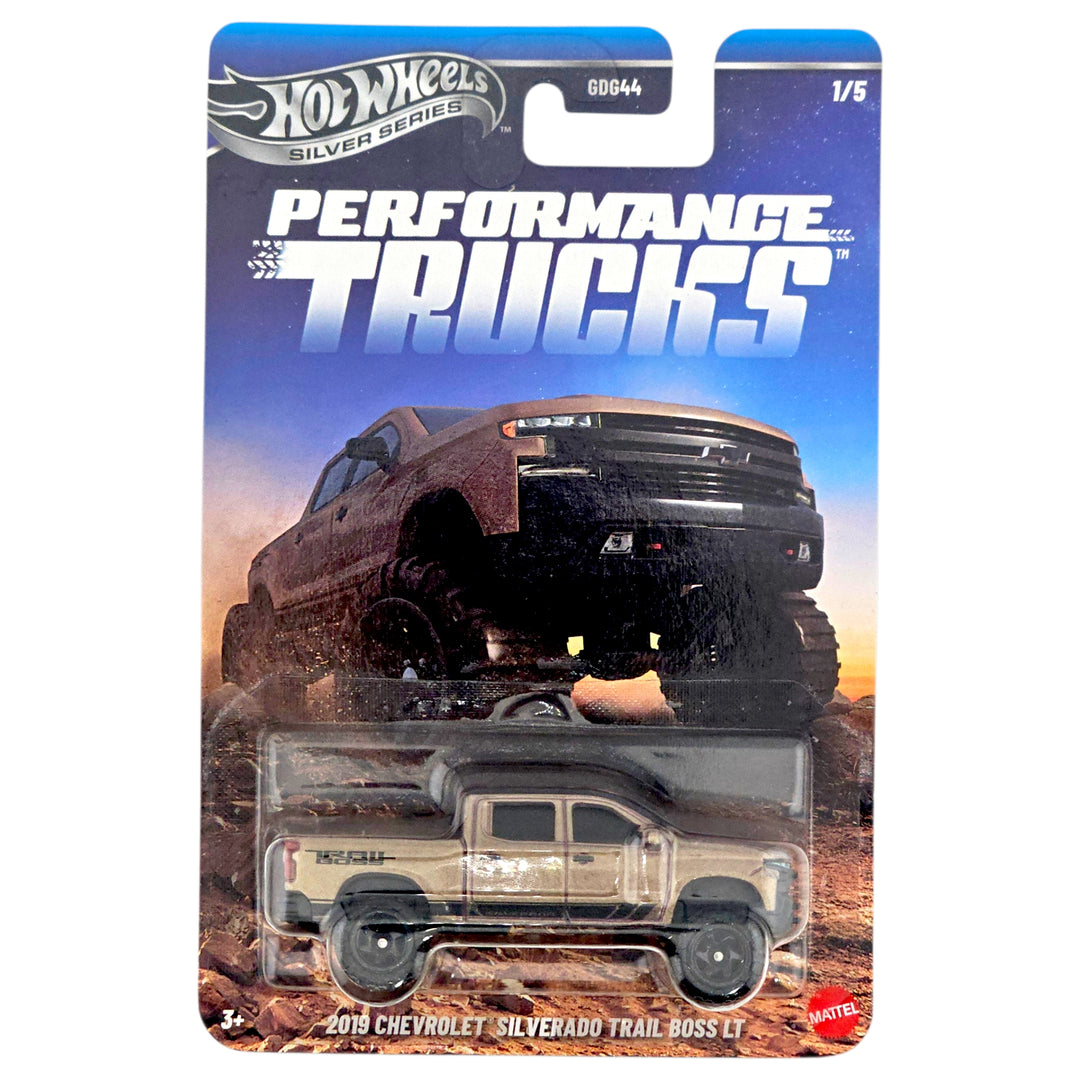 Hot Wheels - 2019 Chevrolet Silverado Trail Boss LT - 2026 Performance Trucks Series