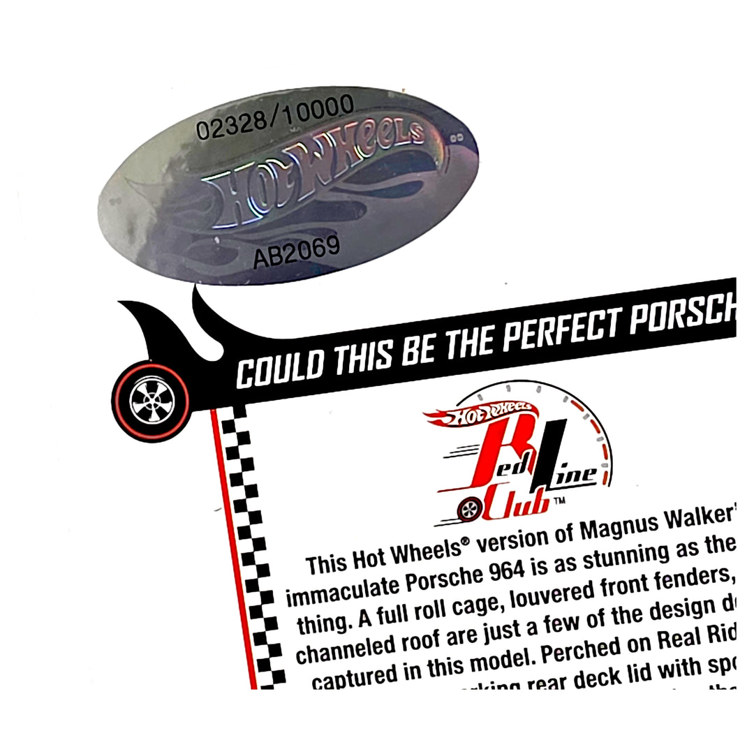 Hot Wheels - Magnus Walker Porsche 964 - 2019 *Red Line Club Exclusive*