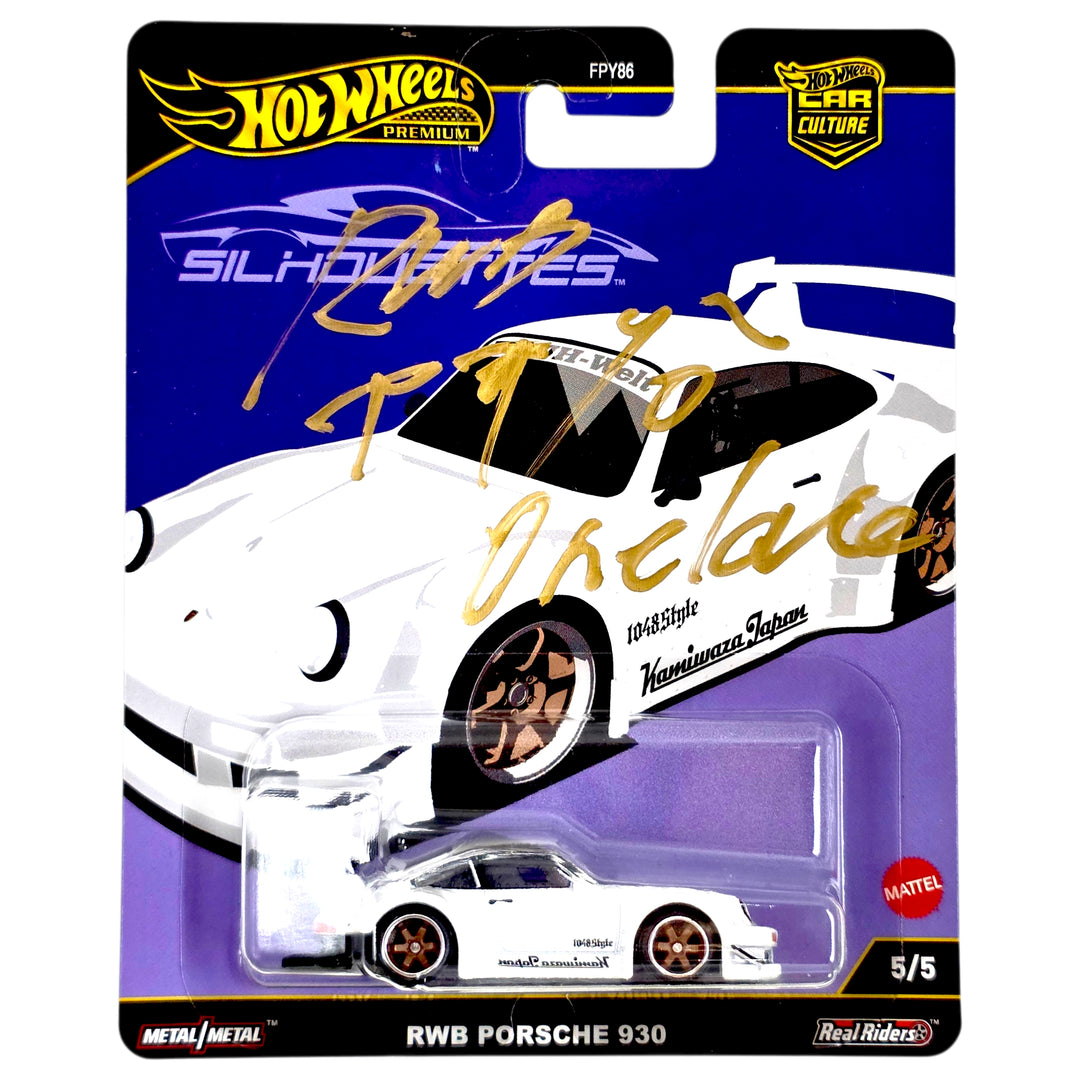 Hot Wheels - RWB Porsche 930 - 2025 Silhouettes Series *Autographed by Akira Nakai - One Love*