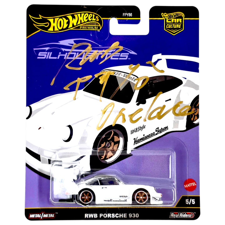 Hot Wheels - RWB Porsche 930 - 2025 Silhouettes Series *Autographed by Akira Nakai - One Love*