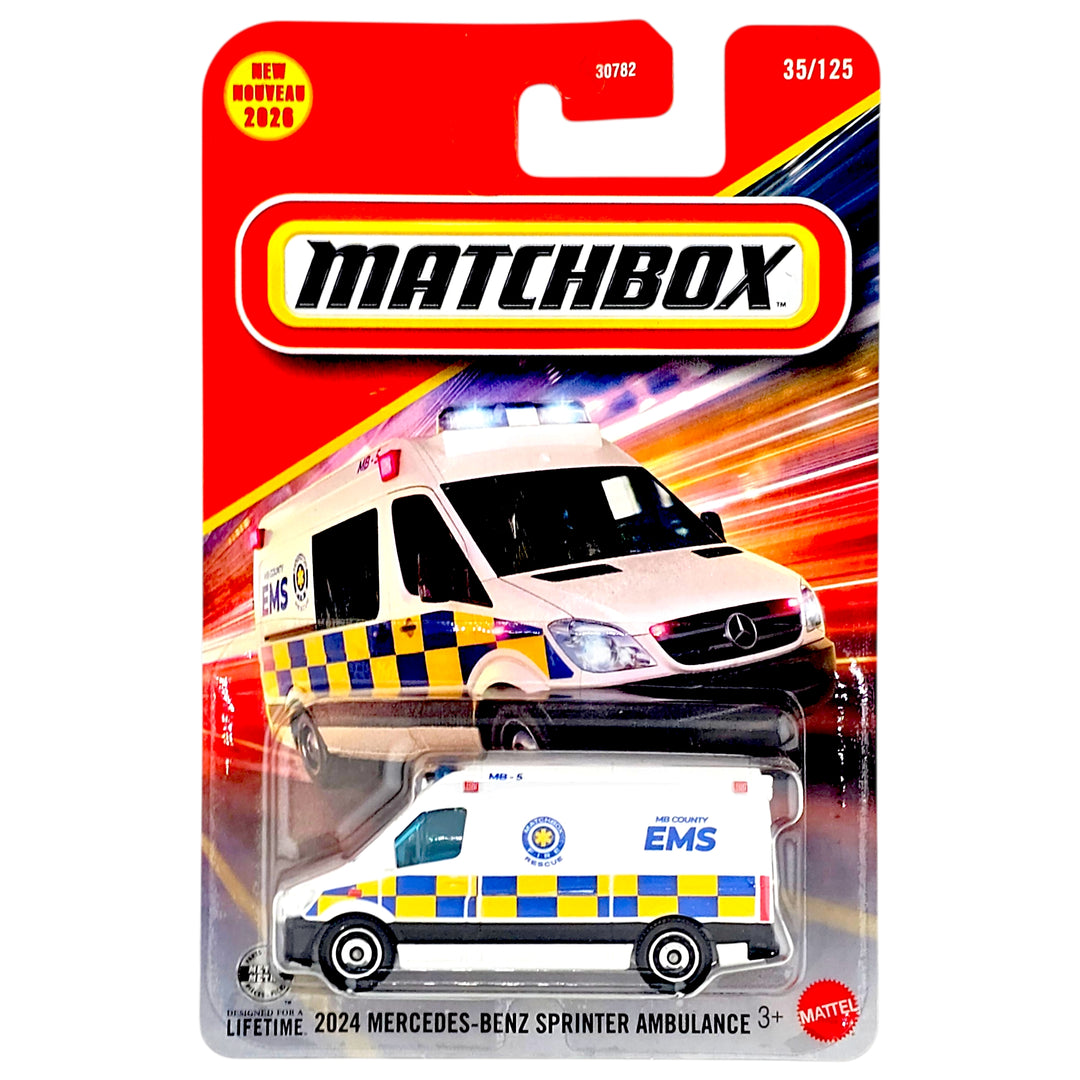 Matchbox - 2024 Mercedes-Benz Sprinter Ambulance - 2026