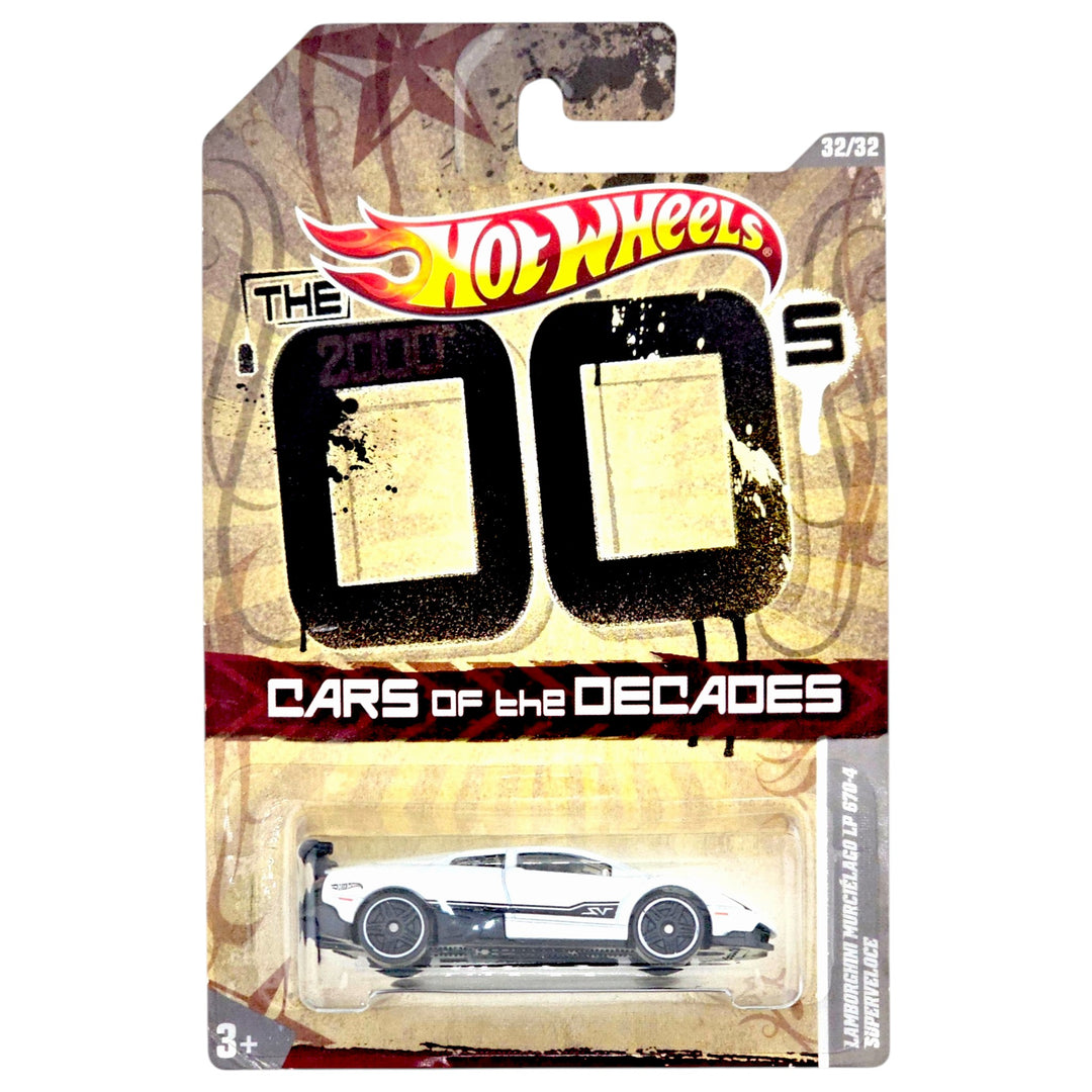 Hot Wheels - Lamborghini Murcielago LP 670-4 Superveloce - 2012 Cars of the Decades Series