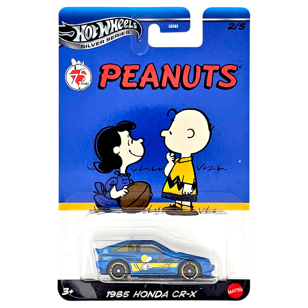 Hot Wheels - 1985 Honda CR-X - 2025 Peanuts 75 Years Series