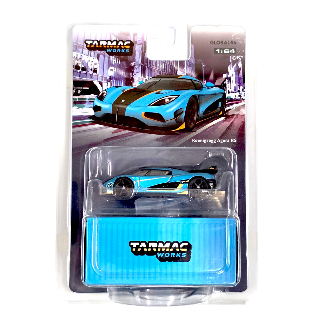 Tarmac Works - Koenigsegg Agera RS Turquoise Blue - 2020 Global64 Series