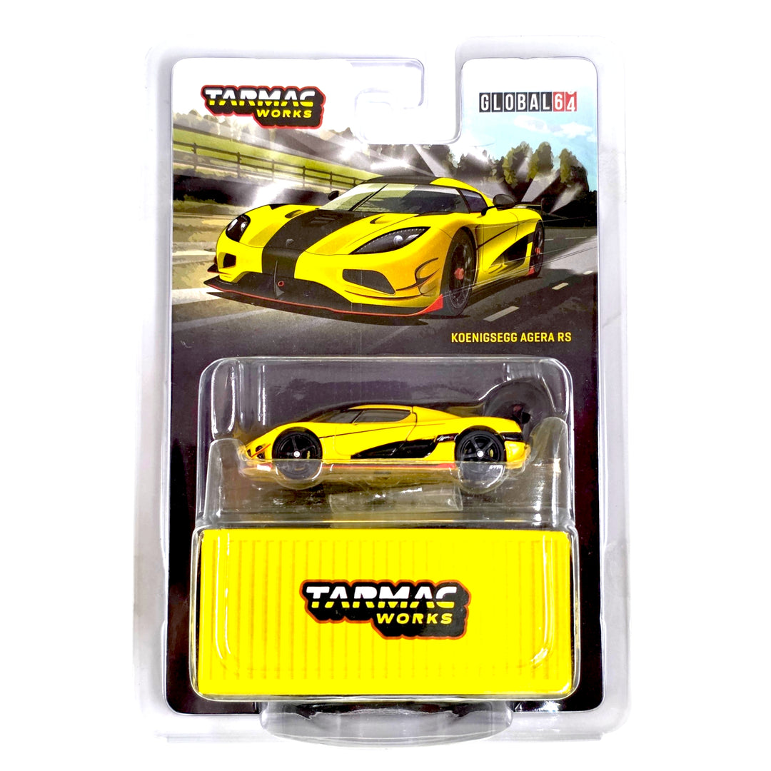Tarmac Works - Koenigsegg Agera RS Yellow - 2021 Global64 Series