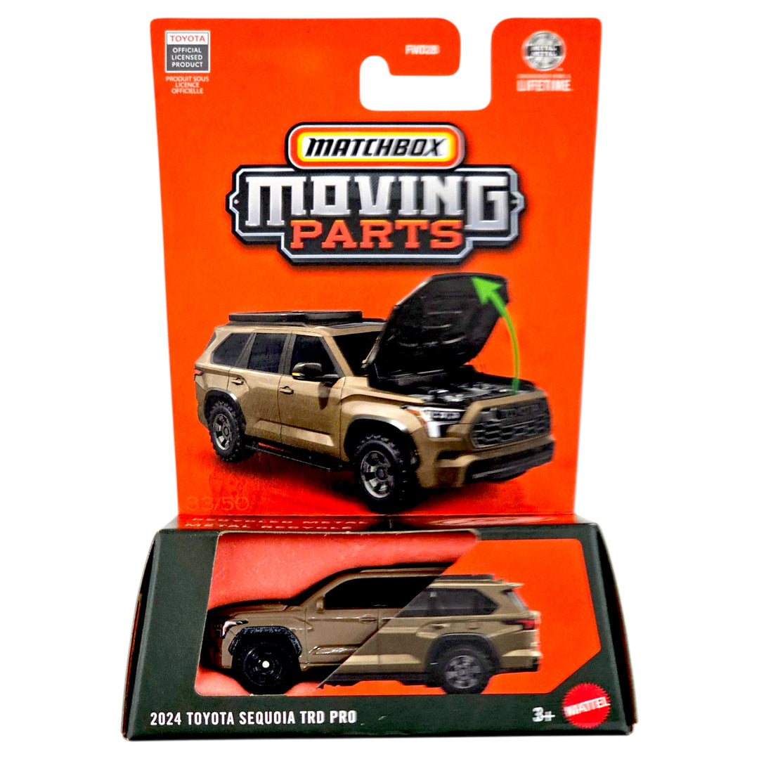 Matchbox - 2024 Toyota Sequoia TRD Pro - 2026 Moving Parts Series