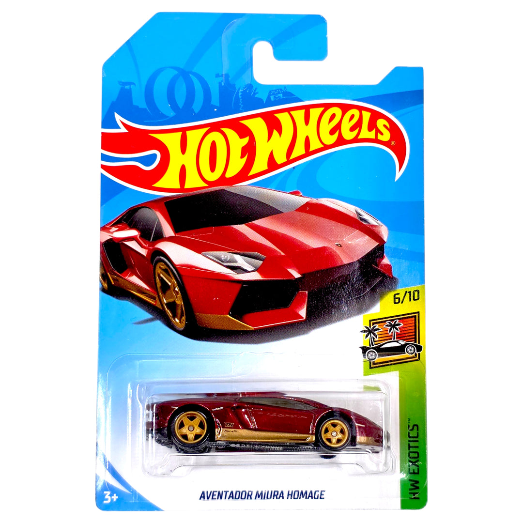 Hot Wheels - Aventador Miura Homage - 2018 *Super Treasure Hunt*