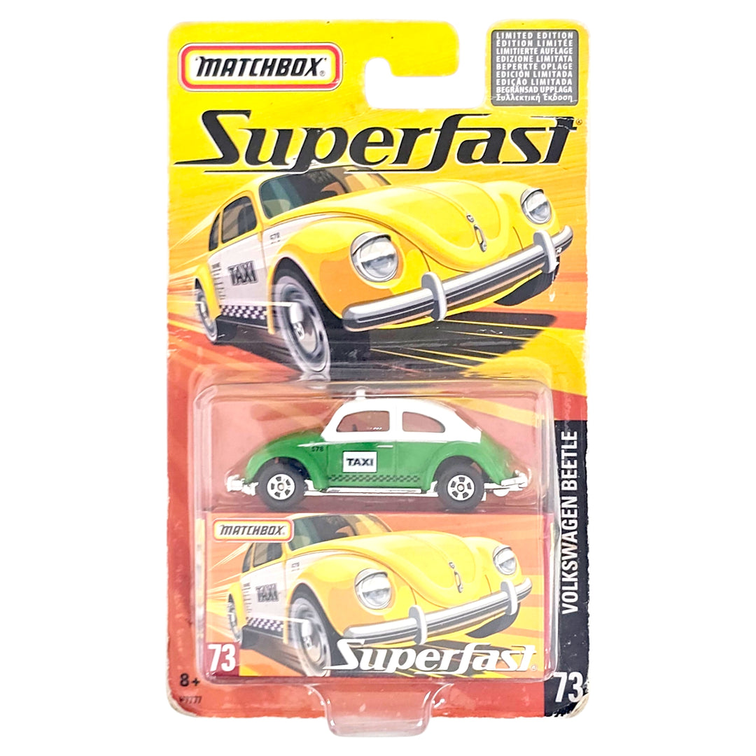 Matchbox - Volkswagen Beetle Taxi - 2005 Superfast Series