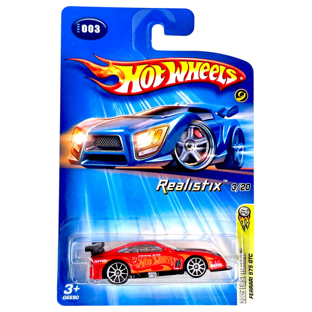 Hot Wheels - Ferrari 575 GTC - 2005 *Wheels Variation*