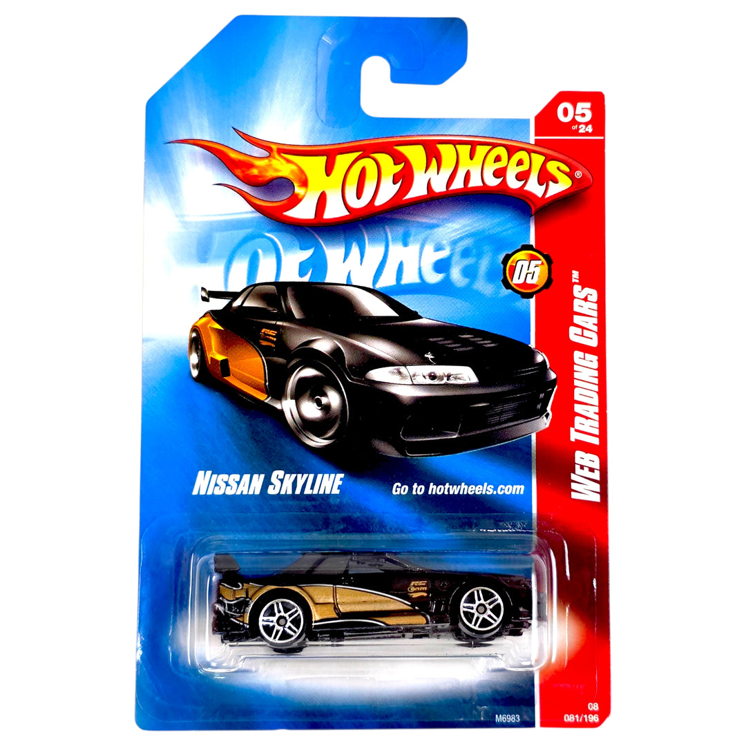 Hot Wheels - Nissan Skyline - 2008 Web Trading Cars Series