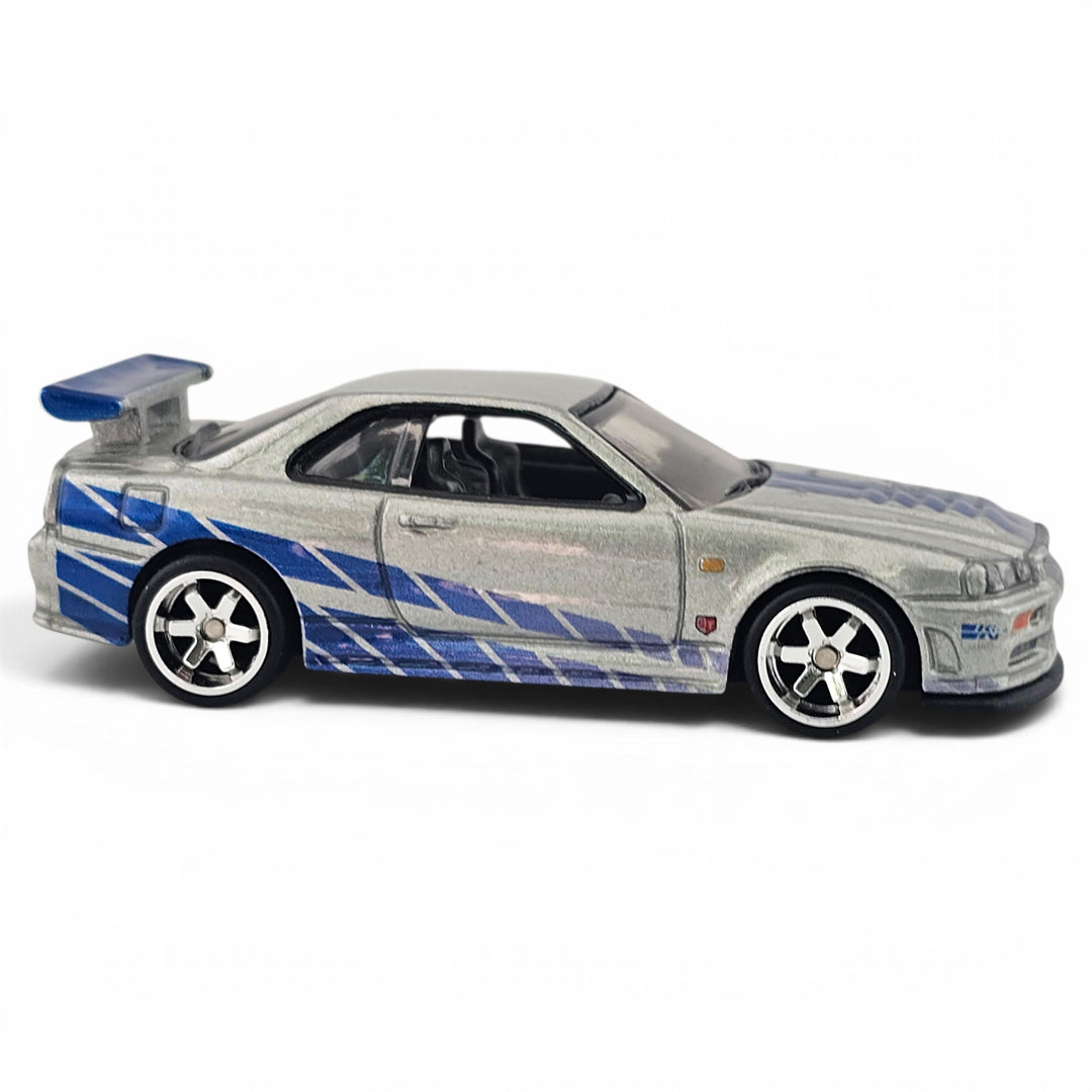 Hot Wheels - Nissan Skyline GT-R (BNR34) - 2019 Fast &amp; Furious: Fast Imports Series