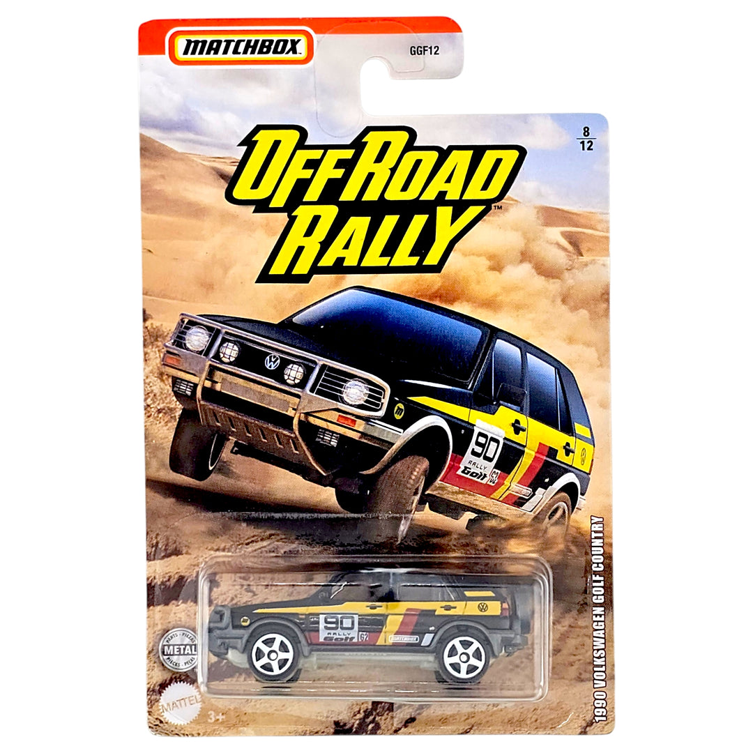 Matchbox - 1990 VW Golf Country - 2021 Off Road Rally Series