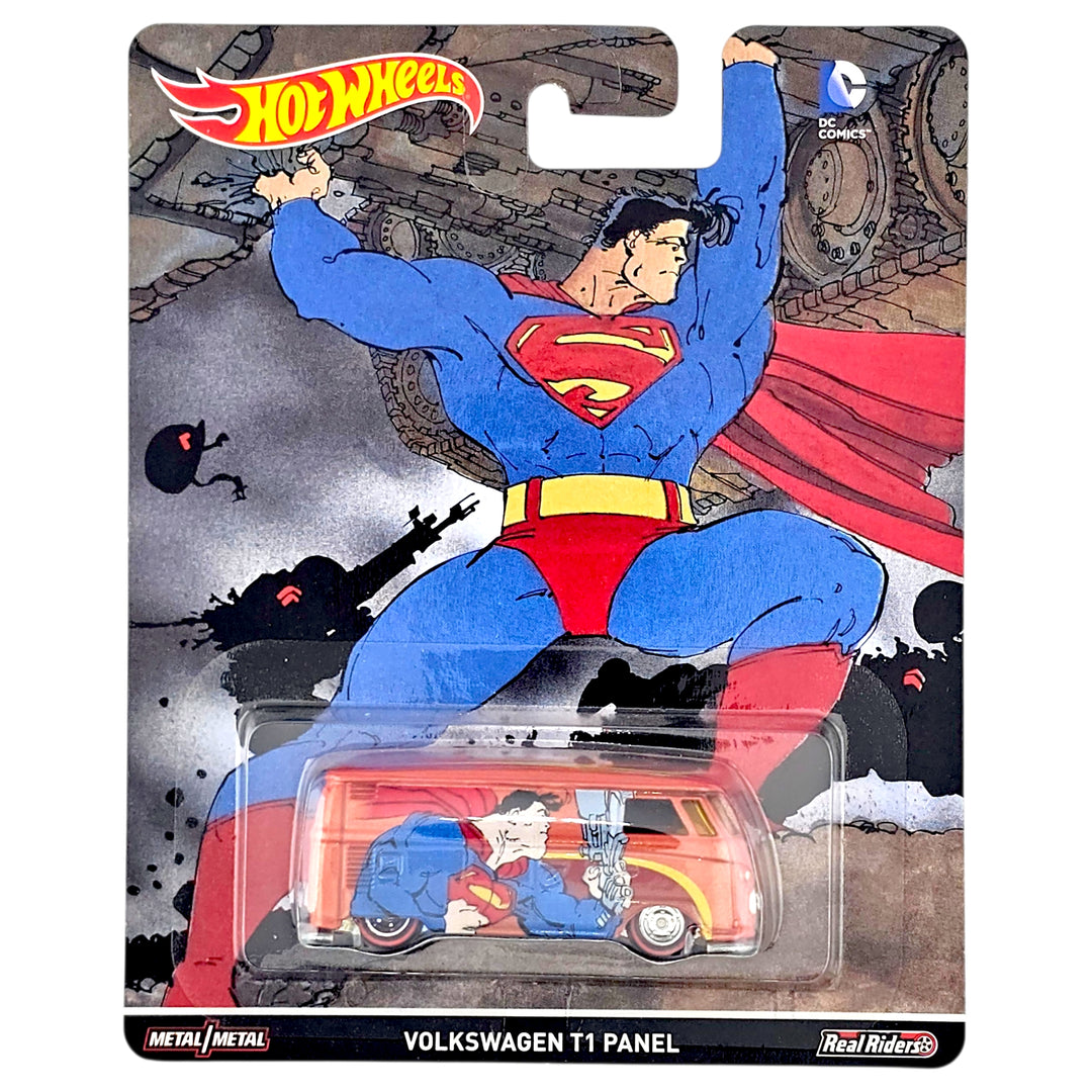 Hot Wheels - Volkswagen T1 Panel Bus - 2016 DC Comic: Batman &amp; Superman Series